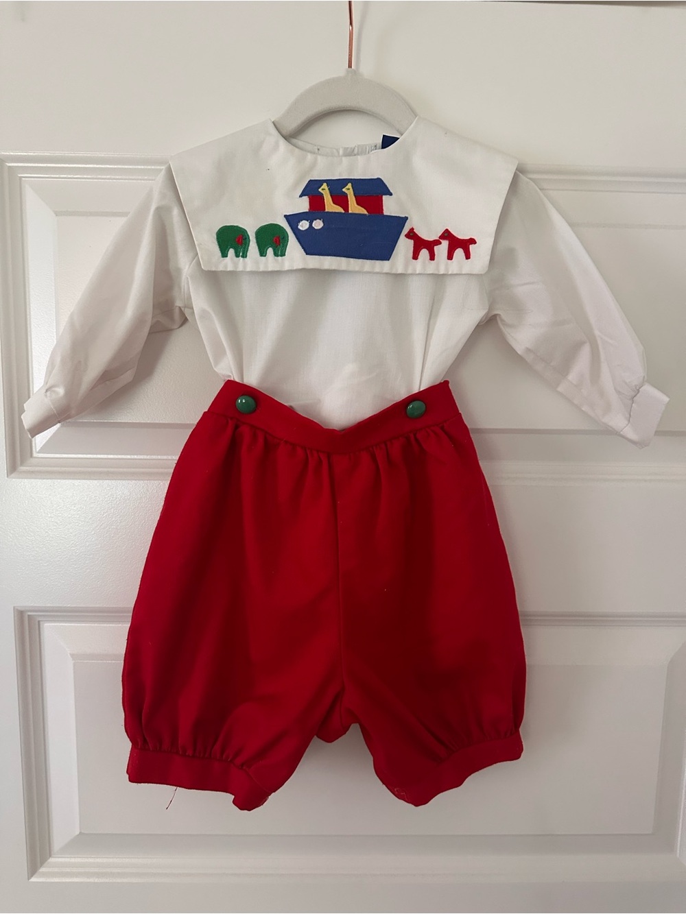Vintage Children's Noah’s Arc Outfit